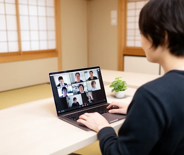 オンラインコーチングセッションのイメージ